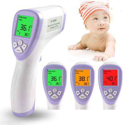 Hot Selling No Touch Infrared Thermometer Forehead Laser Infrared Forehead Thermometer Body Gun Digital Thermometer Infrared